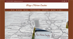 Desktop Screenshot of kingsnortoncoaches.co.uk